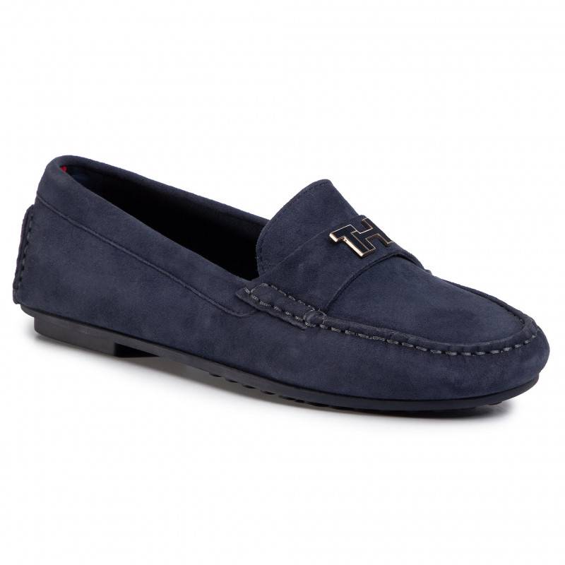 mocassin tommy hilfiger bleu