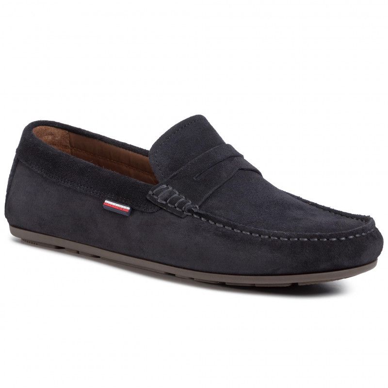 tommy hilfiger suede loafers